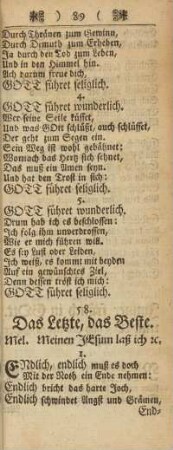 58. Das Letzte, das Beste