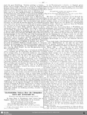 Geschichtliche Notizen über die Uhrmacherkunst und Astronomie etc.