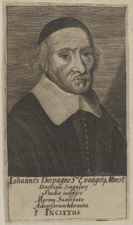 Bildnis des Iohannes Despagne