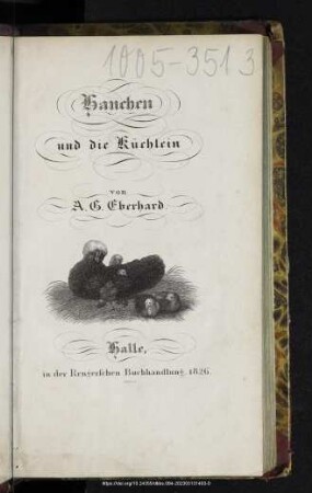 Hanchen und die Küchlein