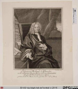 Bildnis Johann Michael Albrecht d. Ä.