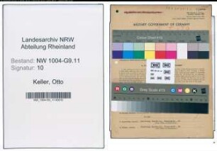 Entnazifizierung Otto Keller , geb. 21.02.1900 (Baufuehrer)