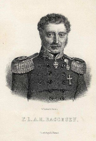 Bildnis von August Baggesen (1795-1865)