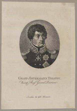 Bildnis des Ostermann Tolstoy