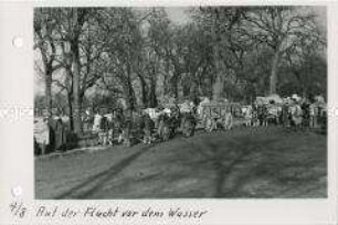 Hochwasserkatastrophe im Oderbruch - Auf der Flucht