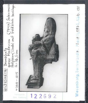 Hildesheim: Domschatz, Große MAdonna, um 1010-1015