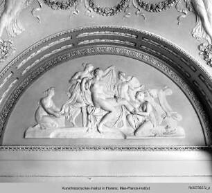 Innendekoration : Lünetten mit mythologischen Szenen : Bad der Venus