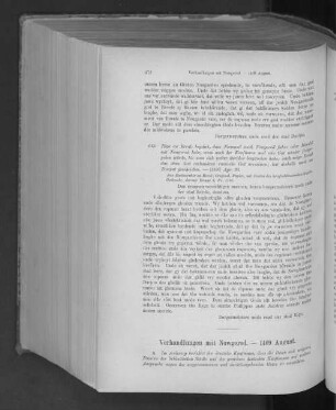 Verhandlungen mit Nowgorod. - 1409 August.