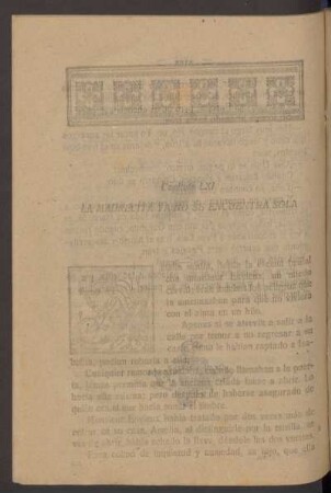 Capítulo LXI - La Madrecita ya no se encuentra sola