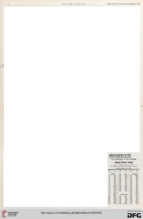 Nr. 37/38 (22. Sep. 1935), S. 4-5: Preisberichte
