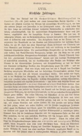 222-226 Kirchliche Zeitfragen