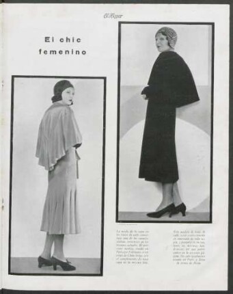 El chic femenino