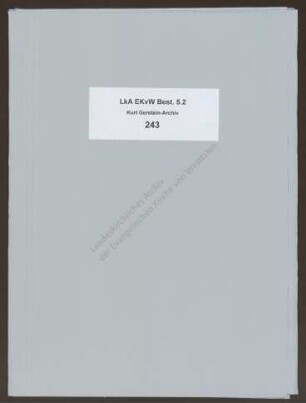 Briefwechsel zwischen Arnulf Gerstein und der Redaktion des Spiegels zwischen dem 29.12.1983 und dem 10.1.1984 (Kopie)
