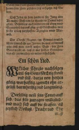 Ein schön Lied.
