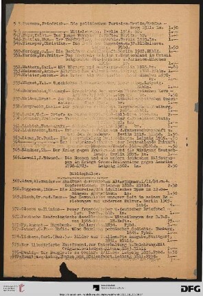 Bibliophiles (Nr. 567-648)