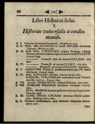 Libri Historici folio. X. - Libri Historici duodecimo.