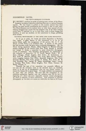 Pictorial Photography at the Lewis and Clark Exposition