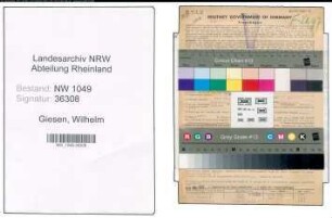 Entnazifizierung Wilhelm Giesen , geb. 12.05.1912 (Haendler)