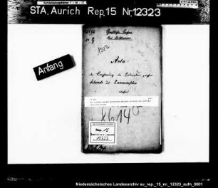 Die Einpfarrung der Kolonisten zwischen Selverde und Lammertsfehn nach Filsum