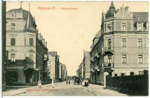 Meißen. Kaiserstraße, Konditorei Schreiber