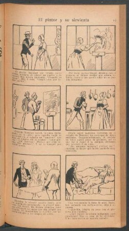 El pintor y su sirvienta - [Cómic]