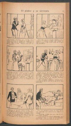 El pintor y su sirvienta - [Cómic]