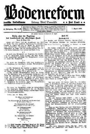 14/15: Heft 14/15