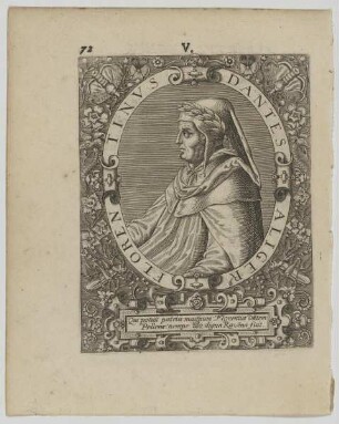 Bildnis des Dantes Aligerus