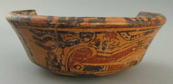 Vase en terre cuite (fragment)