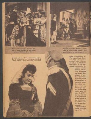 Una película de gran boato: "Madame Sans Gene"