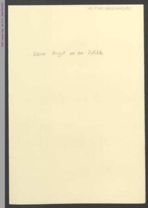 Keine Angst vor Politik. Die Frauen vor den Bundestagswahlen 1965