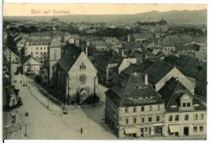 Bautzen. Blick auf Bautzen