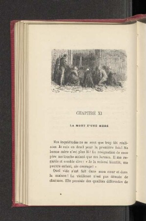 Chapitre XI La mort d'une mère