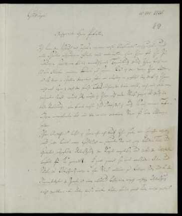 Brief von Karl Otfried Müller an Johann Gustav Droysen, Göttingen, 30.12.1835