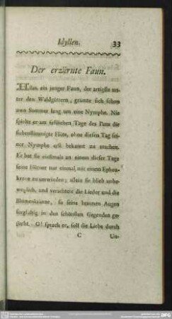 Der erzürnte Faun