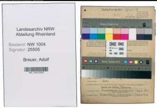Entnazifizierung Adolf Breuer , geb. 30.07.1911 (Schuhmacher)