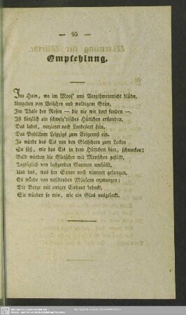 Empfehlung
