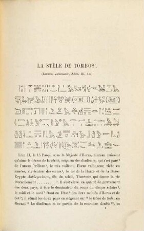 Petites Études Égyptologiques : Dissertation académique (Upsala)