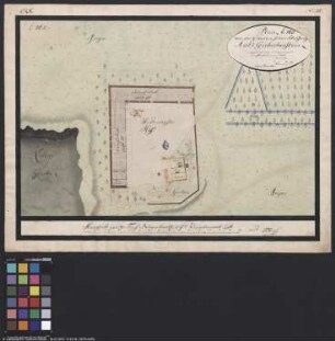 Plan von der Granauschen Schäferei, Amt Giebichenstein