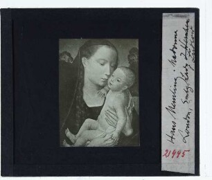 Memling, unidentifizierte Madonna