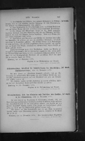 No. 164 Bekanntmachung, betreffend die Zollabfertigung des oberelbischen Schiffahrtsverkehrs