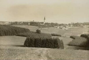 Sayda, Ortsansicht : Sayda. Ortsansicht von Norden gesehen, im Hintergrund der Schwartenberg