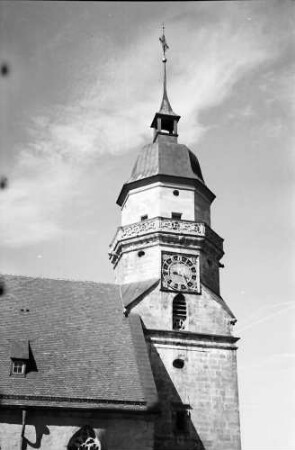 Freudenstadt: Kirchturm, von unten