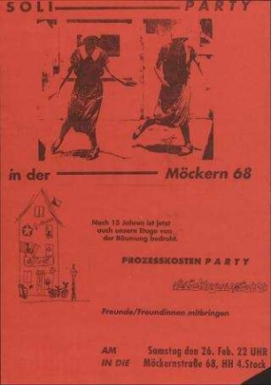 Soli-Party in der Möckern 68