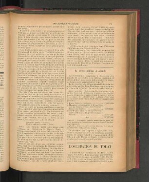 L'Occupation Du Touat.