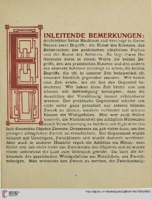 Einleitende Bemerkungen