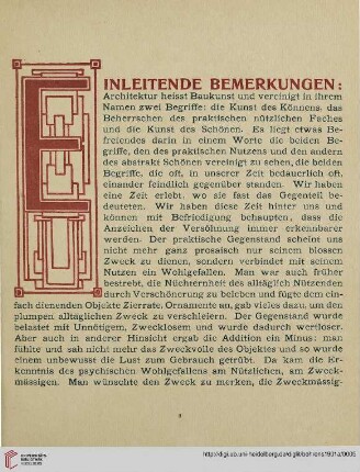 Einleitende Bemerkungen