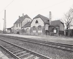 Leipzig-Paunsdorf, Bahnhof Schönefeld, Empfangsgeb.