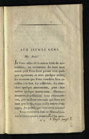 Aux Jeunes Gens
