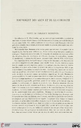 Mouvement des arts et la curiosité